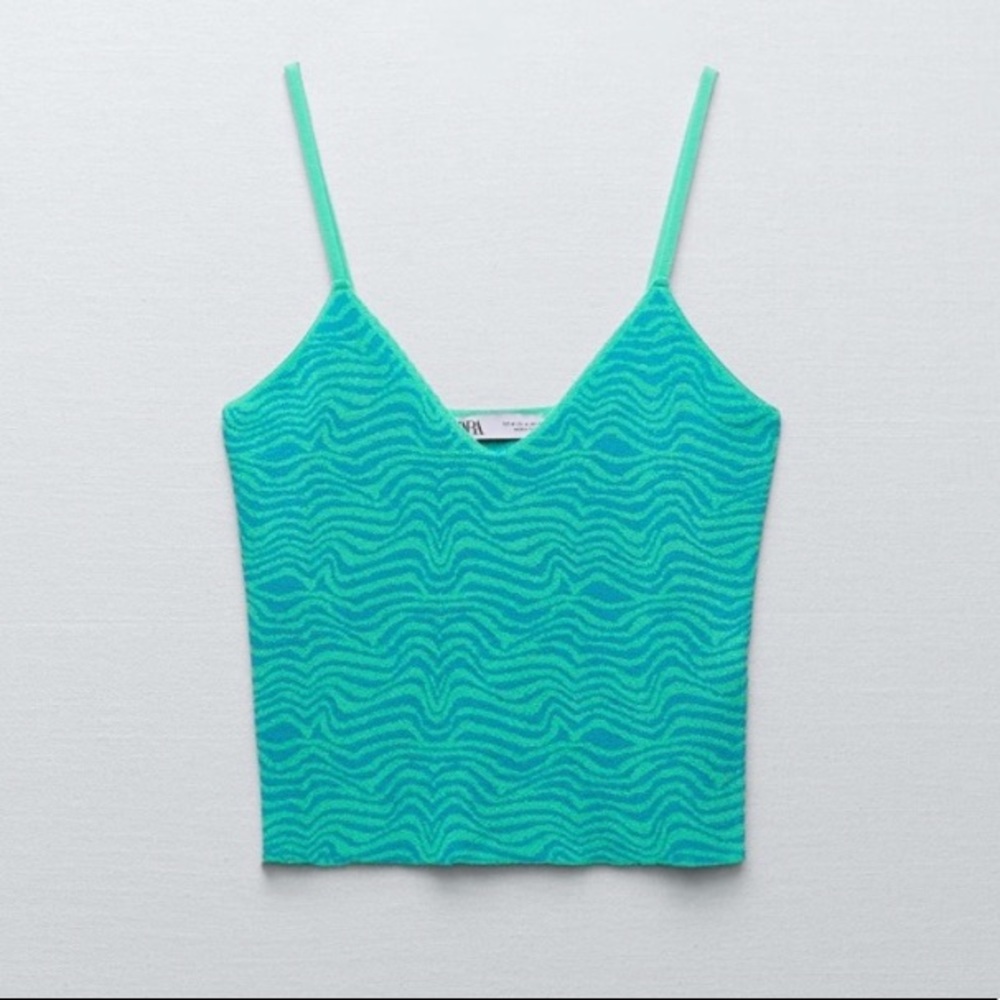 Zara Zebra Print Top